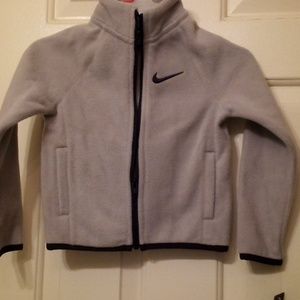Kids size 3T new grey Nike Jacket.
